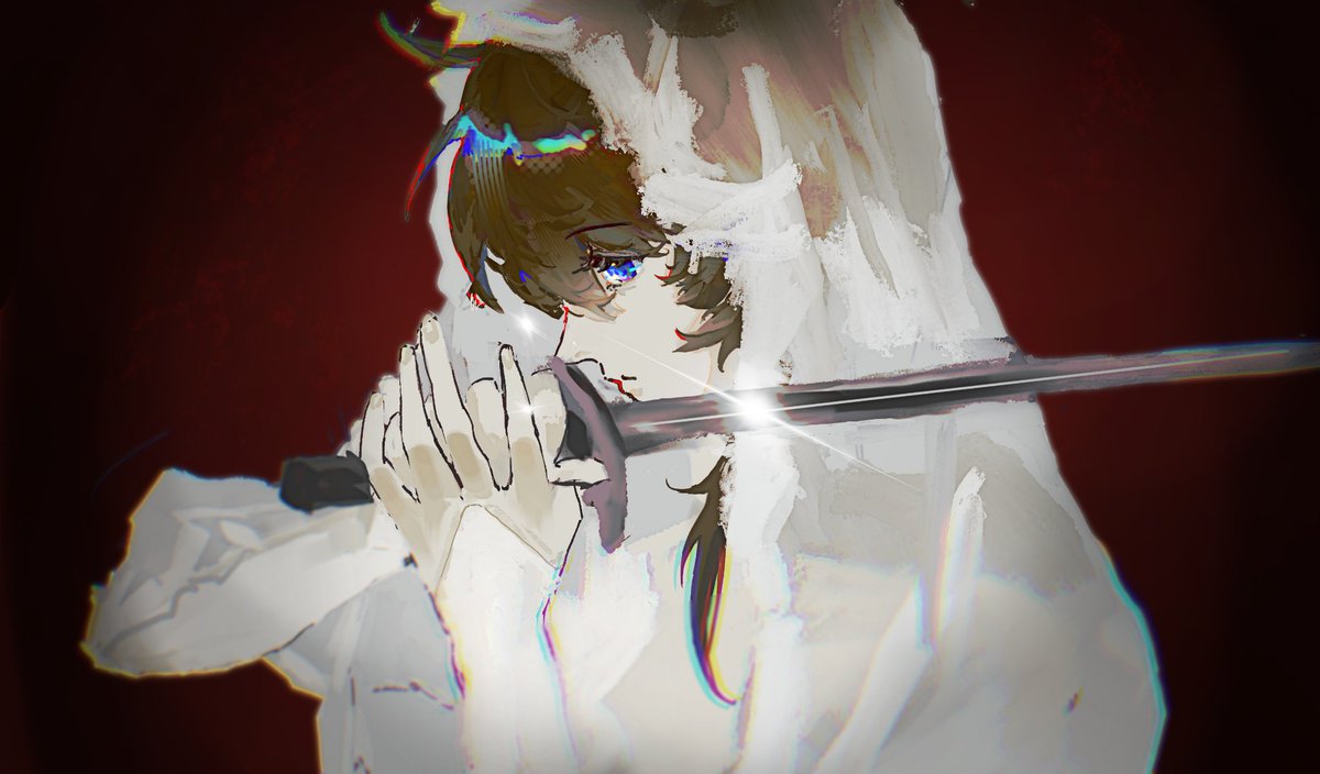 hbfghf_dd's tweet photo. #明日方舟ㅤ 
画了阿米娅，忧郁的兔兔呀🐰 https://t.co/xtXuF2iRVo