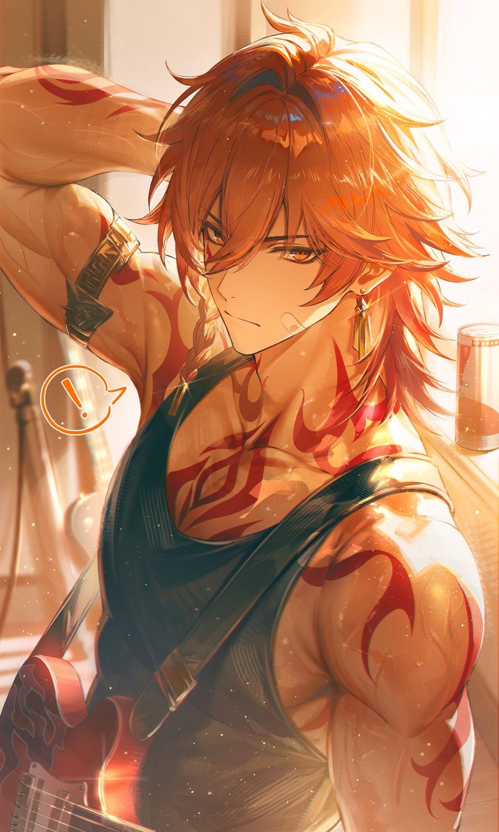 ISB_47's tweet photo. Band Boy Mydei 🎸
#HonkaiStarRail https://t.co/2nBYpJJOea