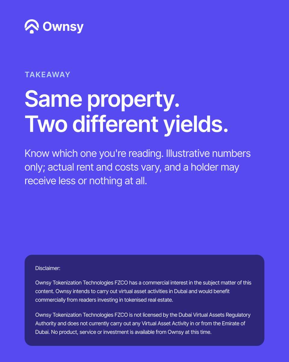Ownsyofficial's tweet photo. 2/2 A yield figure without "gross" or "net" next to it is only half the information. https://t.co/lp5mYlZHXO