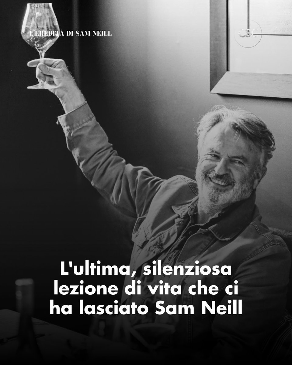 lauliky's tweet photo. We’re used to an entertainment world chasing immortality. Sam Neill stood apart. His humanity is why he was loved: beyond red carpets and awards, what remains is the person, holding on to life’s small, real things. https://t.co/Jz8Gk5XY77