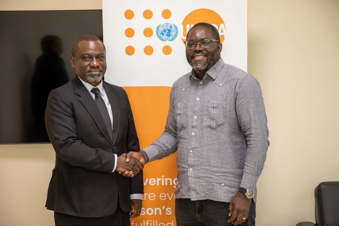 UNFPA_SOMALIA's tweet photo. In furtherance of the strategic partnership between @UNFPA_SOMALIA  and @WHOSom, Mr. @jelidje UNFPA Representative, and Dr @karamagih, WHO Representative to #Somalia, met to discuss joint priorities in support of Somalia’s health agenda. Discussions focused on maternal and newborn health, integrated service delivery, health information management systems (HMIS) and broader health-system strengthening.
As UNFPA implements its Country Programme 2026–2030, the engagement provides an opportunity to leverage the comparative strengths of both agencies in supporting Government efforts to build more integrated, resilient and sustainable health services.
A key priority is strengthening the link between data, policy and investment decisions. The recently released Somalia Socio-Demographic Survey 2026, produced by the Somali National Bureau of Statistics with UNFPA support, provides updated evidence on population dynamics, maternal and child health, fertility, mortality, displacement and socio-economic conditions. This evidence can help inform policy, service planning and investments based on population needs.
The two agencies also explored opportunities to strengthen the investment case for maternal, newborn and reproductive health, translating evidence into prioritized and costed interventions and demonstrating the health, social and economic returns of sustained investment in Somalia’s health system.
#SomaliaHealth #MaternalHealth #NewbornHealth #ReproductiveHealth #HealthSystems