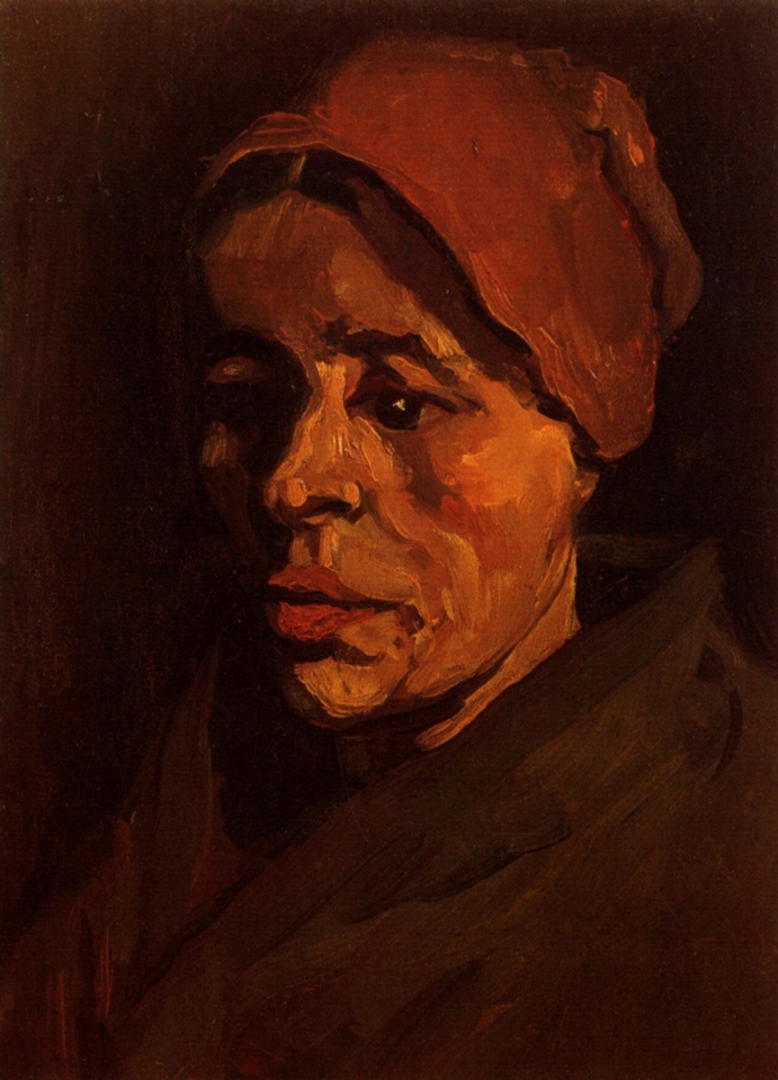 vangoghartist's tweet photo. Head of a Peasant Woman with Brownish Cap - 1885 #artbots #vangogh https://t.co/dqOJ0nQAFC
