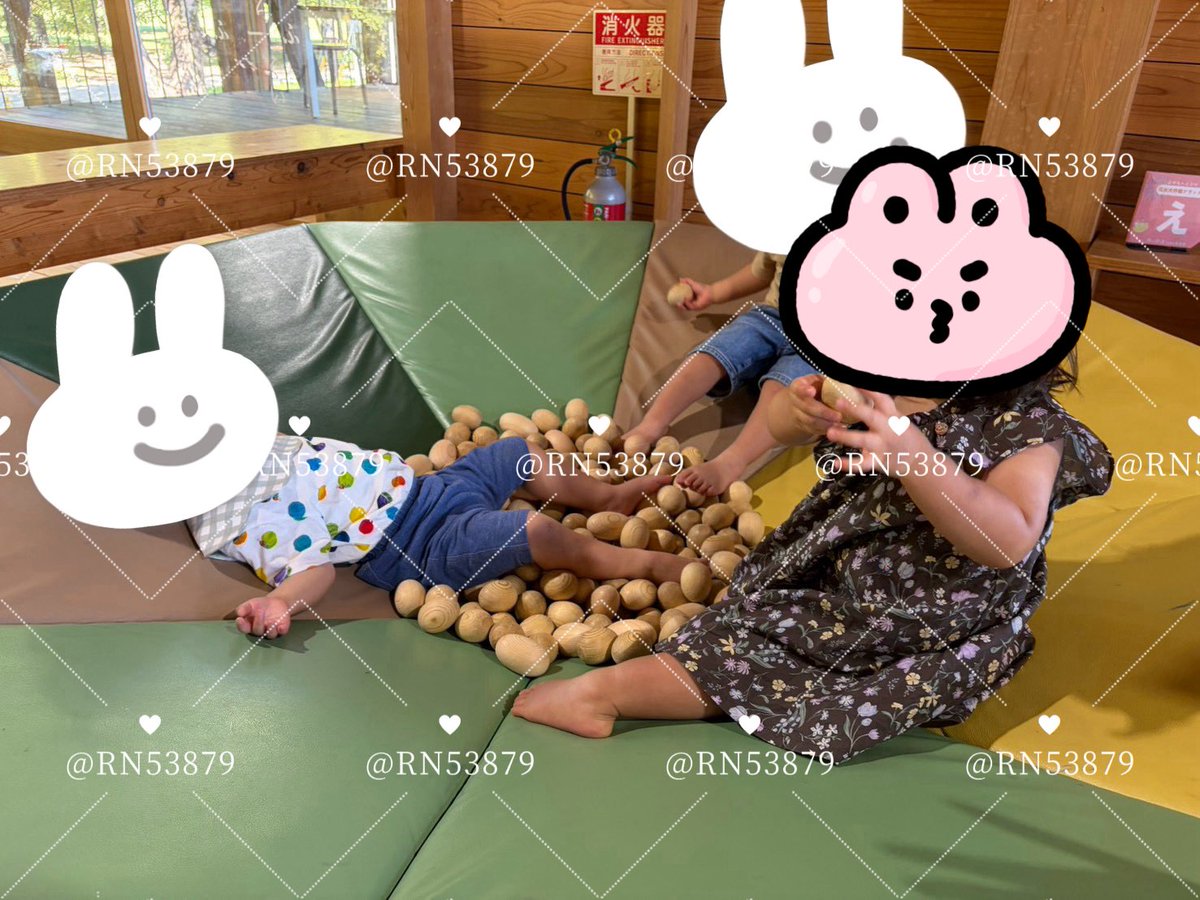 RN53879's tweet photo. 今日はいおちゃん(@baby_0728_3394 )、さくちゃん(@_saku0701 )と遊び想像laboへ🌸
初めて行ったけどとっても楽しかった🙌
おしゃべりもできて、2歳児たちも楽しそうに動き回ってた✨
そしてさくちゃん👶🏻だっこさせてもらったけど男の子と女の子の肌感にびっくり💡

2人とも楽しい時間をありがとう🤗 https://t.co/u5Yn6b8xDo