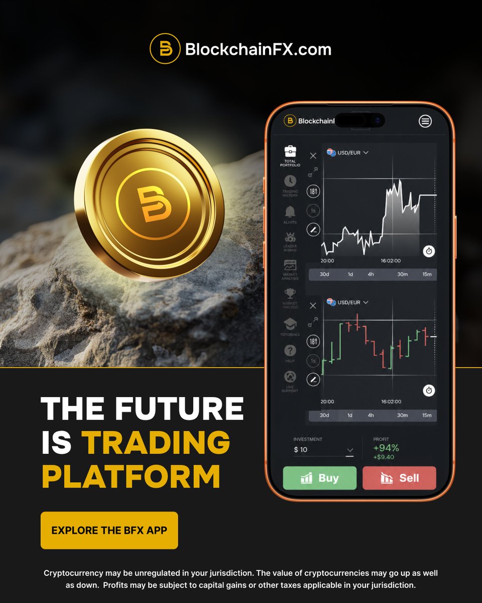 BlockchainFXcom's tweet photo. 📱 Markets move. Your trading platform should keep up.

The BFX App brings charts, market analysis, alerts, trading history and more into one trading experience.

Explore the app 👉 https://t.co/xfAEyWqmdL https://t.co/JZkAxN4ymU