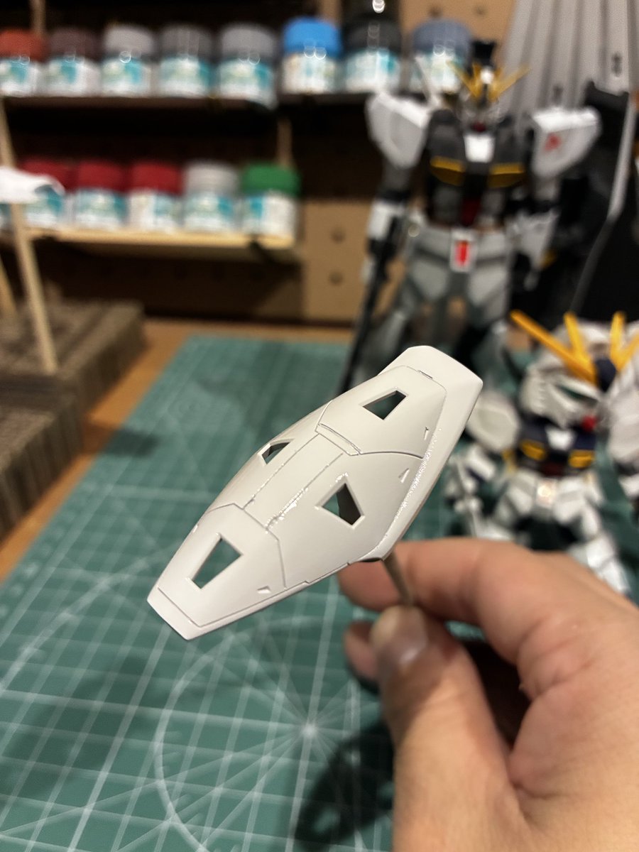 sac01225698's tweet photo. #みんなでプラモ部
HGUCリガズィ作成進捗🤨二層目…昨日と大して変わらないですかね😅 https://t.co/AMxYVW6AOY