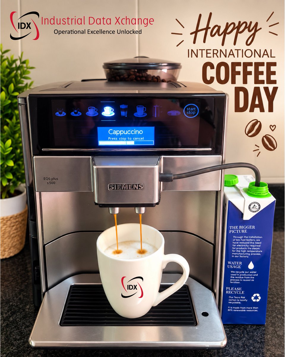 idxnews's tweet photo. Meet one of the hardest-working machines at IDX... the infamous IDX coffee machine.
It keeps the coffee flowing, the team going, and the morning grumpiness under control.
Happy International Coffee Day!
#InternationalCoffeeDay #IDX https://t.co/nf7W4YIpw5