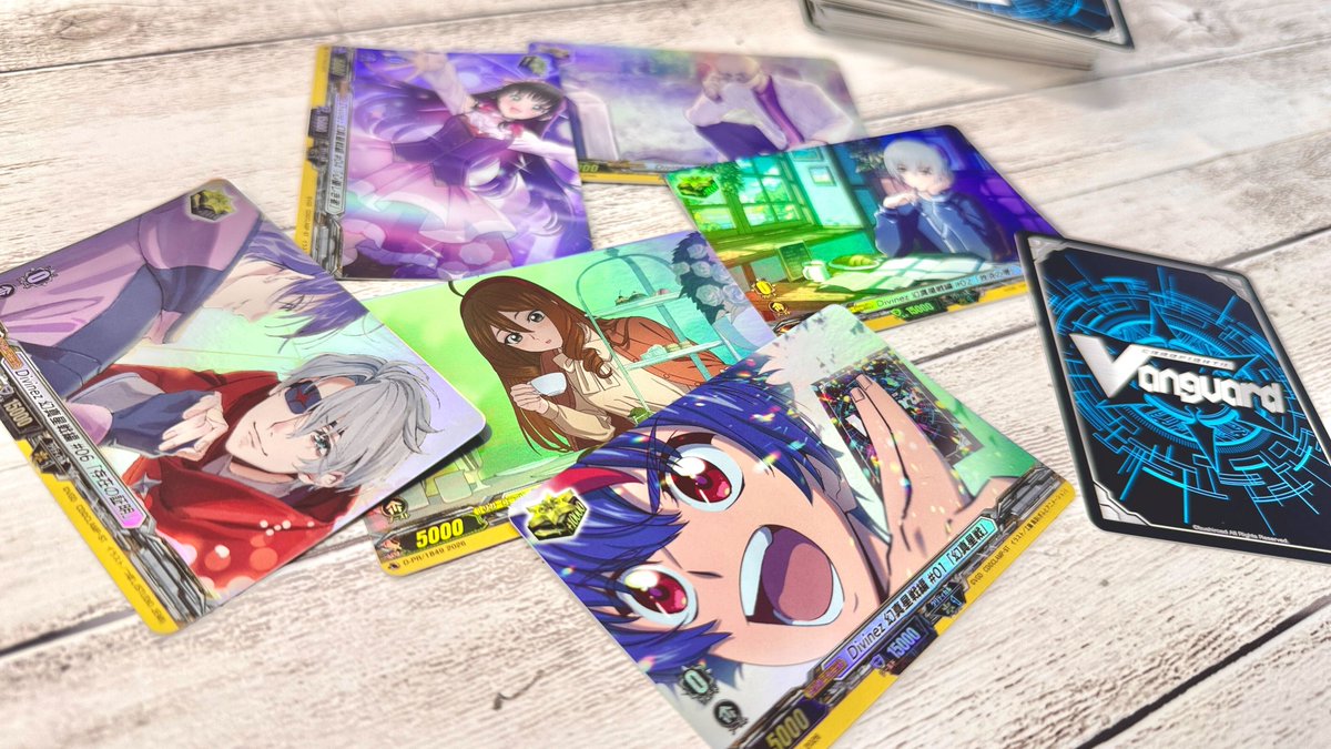 cfvanguard_PR's tweet photo. ⠢⋱⭐️本日から特典配布開始⭐️⋰⠔

✦「運命星戦編」先行上映記念PRパック vol.1(～10/8まで)
✦劇場入場者特典コミック 
※数量限定・無くなり次第終了となります。

ブースターパック「運命星戦」も各劇場で先行販売！
ぜひ手に入れてくださいね✨

🎬上映劇場※順次更新予定
https://t.co/cAelMhVCw6 
🔍ブースターパック「運命星戦」先行販売対象店舗
https://t.co/bnOwtTaO4q

#��ァンガード #ディヴァインズ #映画ヴァンガード