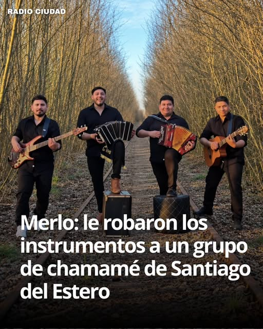 XxiJusticia's tweet photo. Asaltaron al grupo santiagueño La Nueva Generación en #Merlo, volvían de un show
En 25 de Mayo y Bebedero, se llevaron el auto, Citroën C4 Lounge patente AB 095 UL, con todos los instrumentos y equipos de la banda.
Estar atentos a ventas sospechosas online.
Datos al 1134127282 https://t.co/Y0Mlqu1z0C