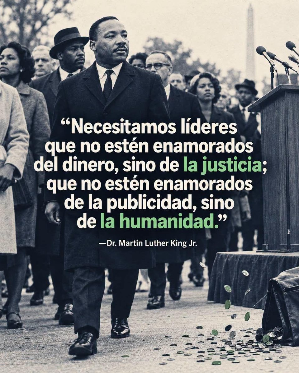 carjavi72's tweet photo. Pues ahora tenemos supuestos líderes que son todo lo contrario, enamorados del poder, del dinero y de la publicidad. 🙂‍↕️ https://t.co/E3mlZImcGT