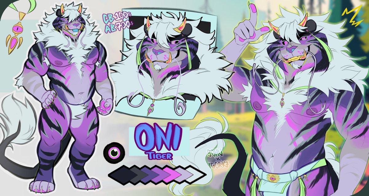 _igor_K7's tweet photo. ♐️🐯Saber-toothed Oni tiger 🐯♐️
(+info below🟣) https://t.co/nmLQF7BhsG