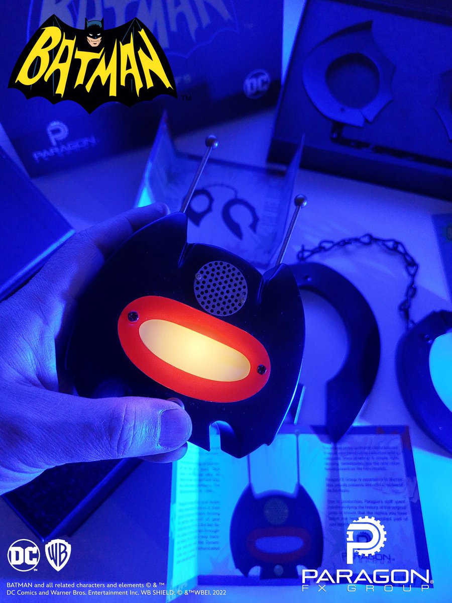 paragonfxgroup's tweet photo. 'Tis the season for lots of treats! Here's a Bat-Tastic one! Take advantage of this combo offer where you get these museum quality replicas of the 66 Bat Radio and Bat Cuffs for $75 off!
https://t.co/WCIyXUs4EK
#batman #movieprops #batgadgets #adamwestbatman #paragonfxgroup https://t.co/M9UzLG3y1o