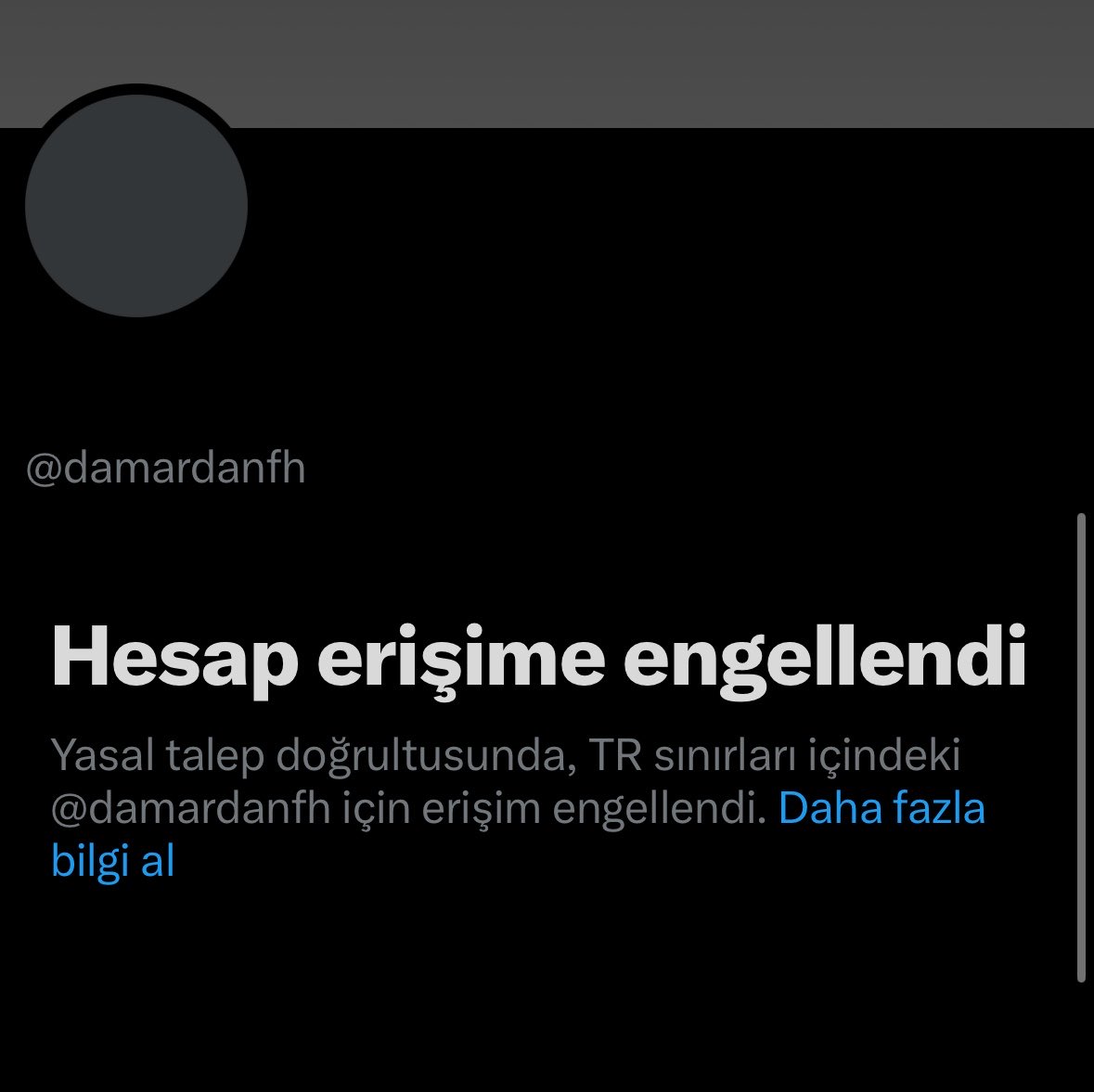 ddamardanfh's tweet photo. Hesabımız kapatıldı. 
Bu hesaptan devam edeceğiz. 
Bu hesabımızı kapatırsanız yeni bir hesap açar oradan devam ederiz. 
Elinizden geleni yapın biz hocamızın talebeleriyiz öyle kolay kolay pes etmeyiz.

AsılSuçlular Yargılanmıyor
AlparslanHocaya Ozgürlük 
SemraHocaya Ozgürlük https://t.co/mv6Oq3lpxs