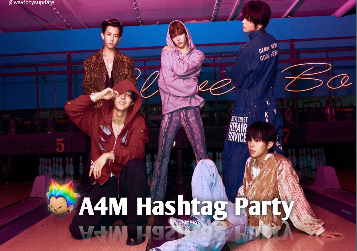 HQupdatewayf's tweet photo. ── Wayfboys comes is tomorrow. So here is the hashtag we will be using .
(#warboysxA4M #wayfboys #A4M)

⚠️ Don't use it now wait for tomorrow 

 ── Cr to @4shoWorld54 https://t.co/UVU5INC0c4