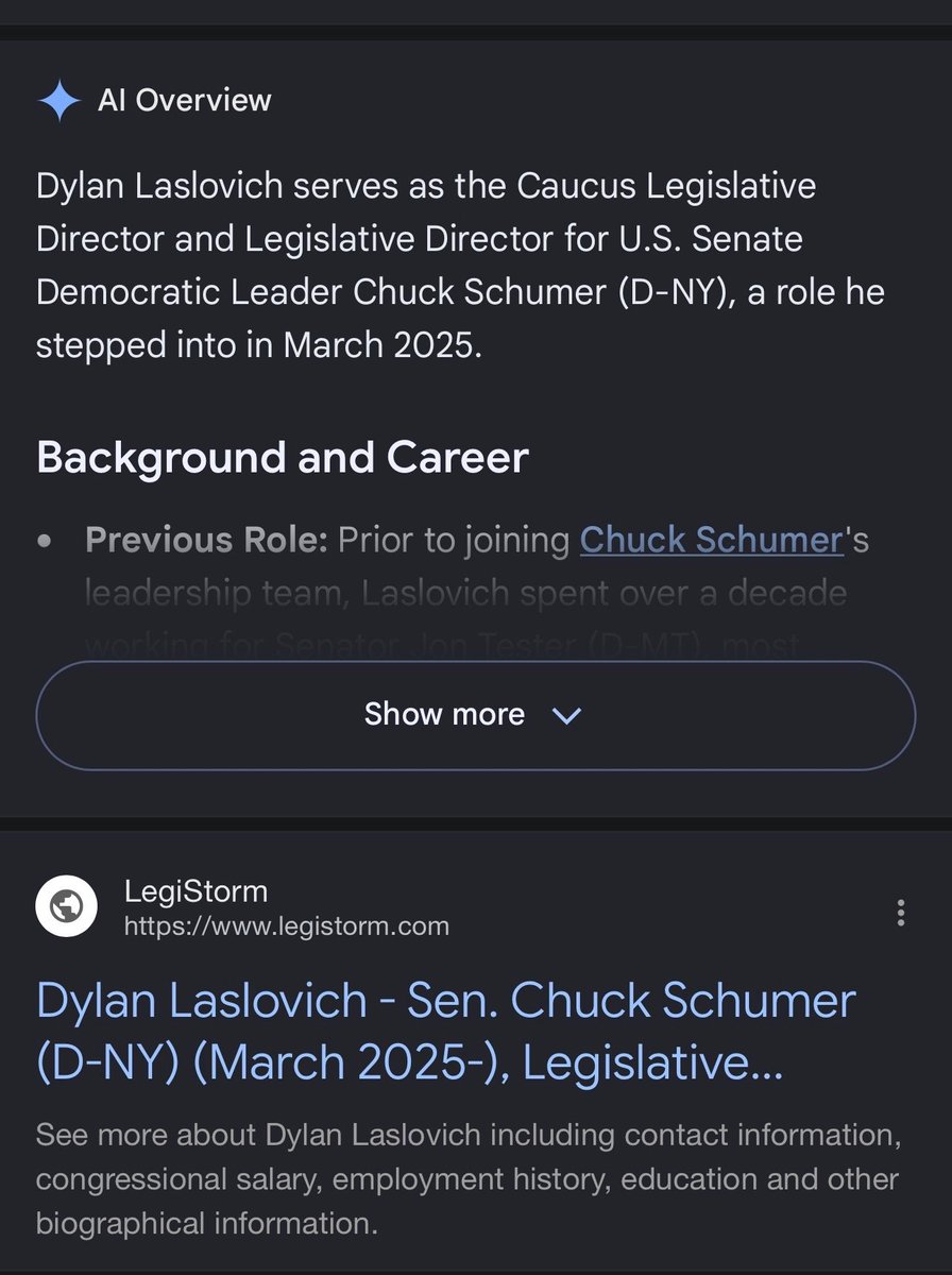 lemmiwinkster's tweet photo. It’s a senior member of Chuck Schumer staff bragging about helping Seth Bodnar.

Basically, it means Bodnar talks sh*t about Chuck Schumer every week while secretly coordinating with his staff.

The plan he’s referencing was to get Bodnar to run as an independent. And while he was testers chief of staff, when this picture was taken, he had been a senior member of Chuck Schumer staff for more than a year.

@MTDems @SethBodnarForMT 

Bodnar is the Democrat.

#MTPol #MTNews #MTSen #MTLeg  @MTGOP @MTHouseGOP @MTSenateGOP @GovGianforte