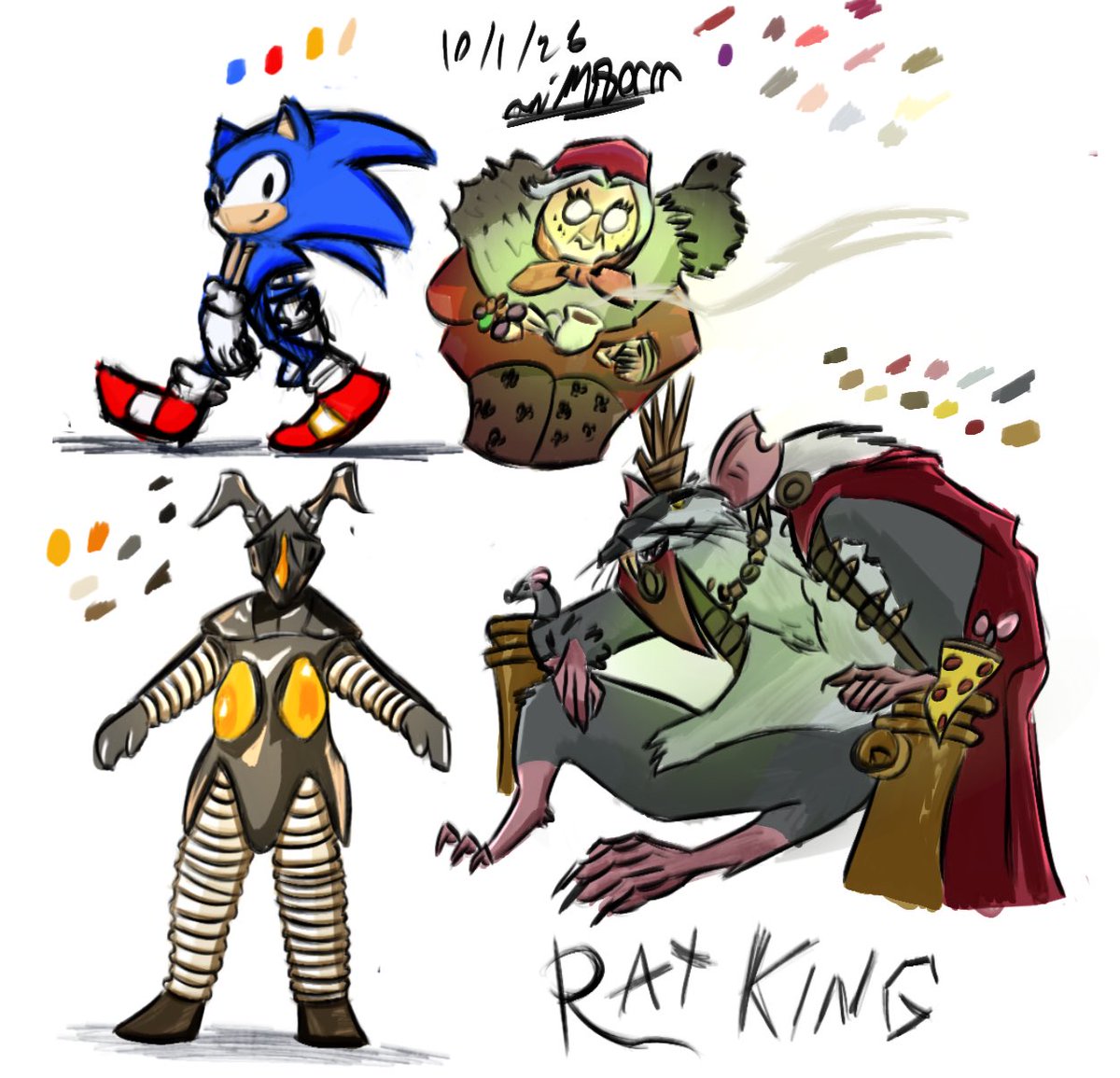 anim8orrr's tweet photo. can you tell I like deadlock? https://t.co/I2Eiqrzk1S