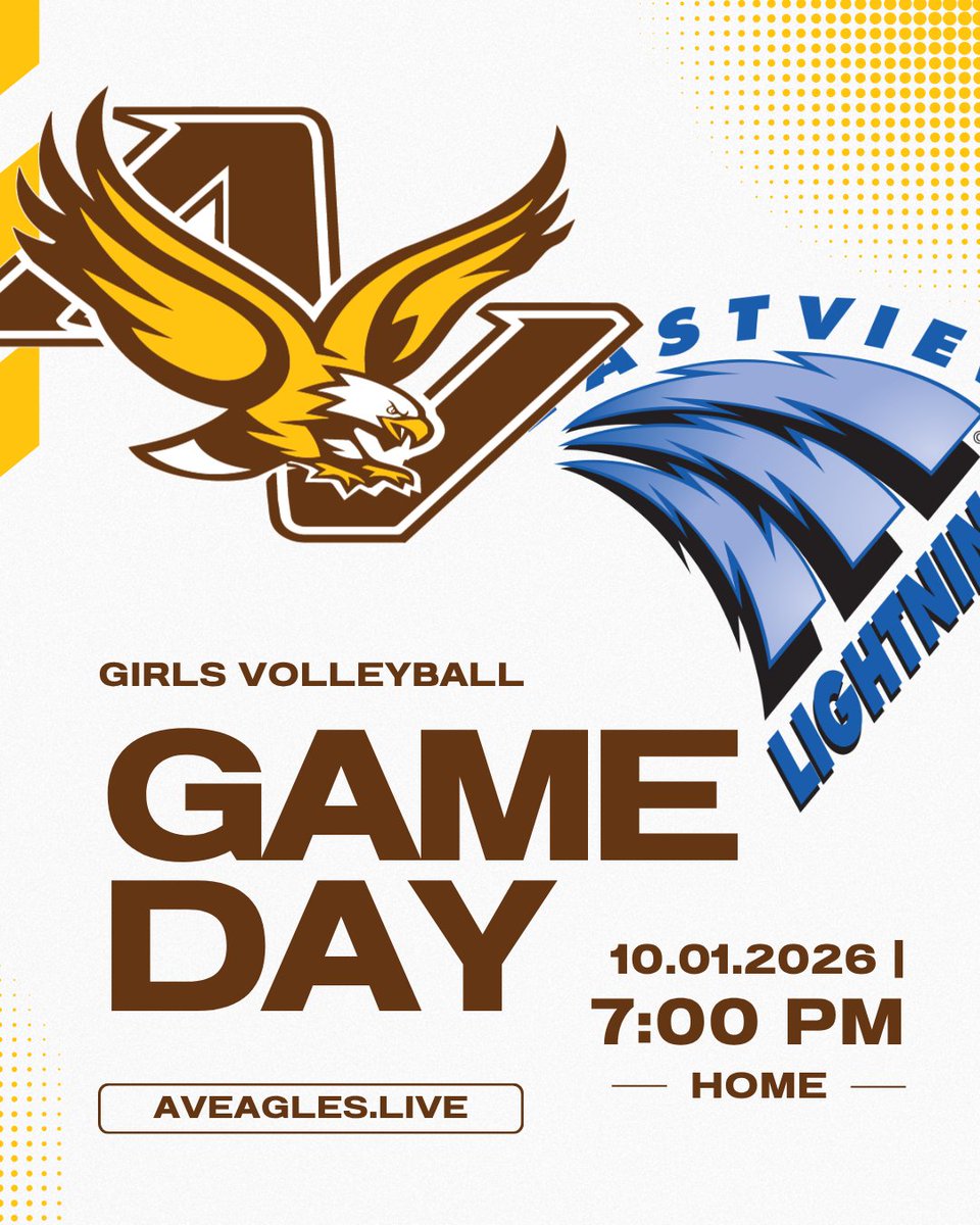 AVEaglesLive's tweet photo. The @AVHSAthletics are ready to make an impact against the @EVHSAthletics! 🦅⚡ Get ready for a battle and catch it live: https://t.co/cNMNv9oyYc

#AppleValleyEagles #EastviewLightning #GirlsVolleyball #MinnesotaVolleyball #HighSchoolVolleyball https://t.co/xtgeYxStqy