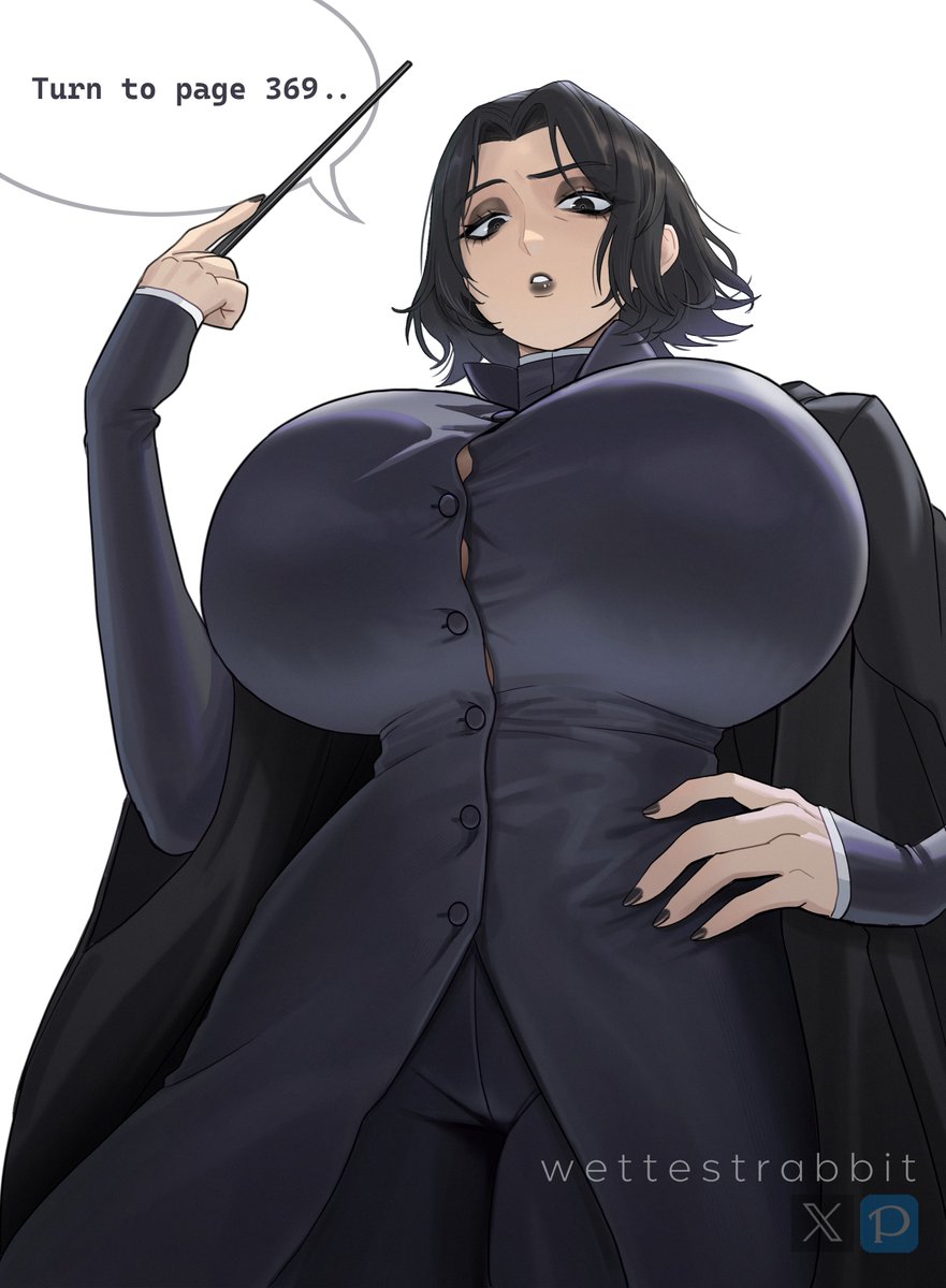 wettestrabbit's tweet photo. “Turn to page 369…” 
Professor Snape (Genderbend)
#Snape #HarryPotter https://t.co/YCeULS0Iwk