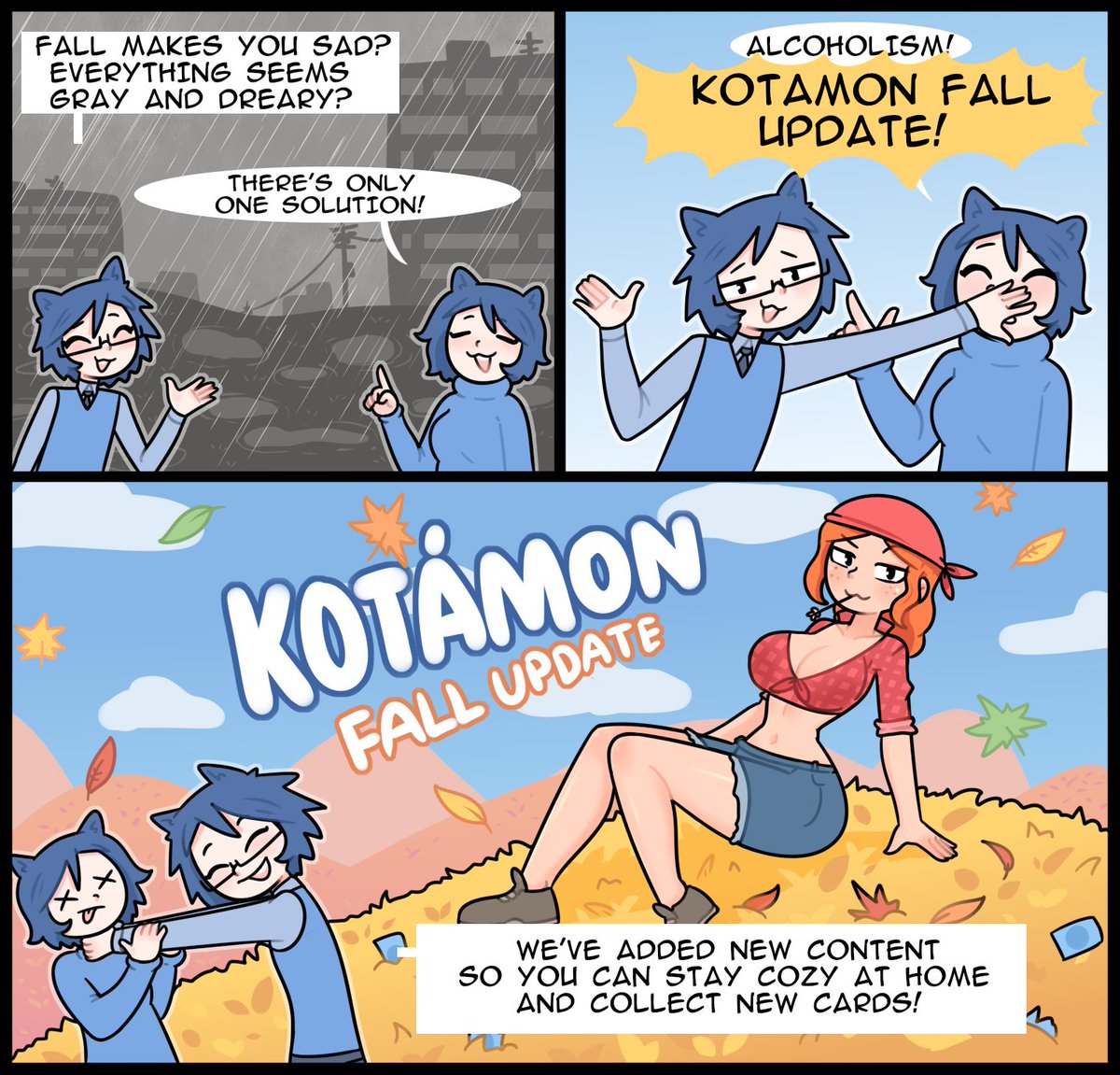 KotaMotaa's tweet photo. New cards, new features, automatic cleanup, and much more in the latest update for Kotamon!
https://t.co/WFuX1P7ecI https://t.co/rNc1zYmbqR
