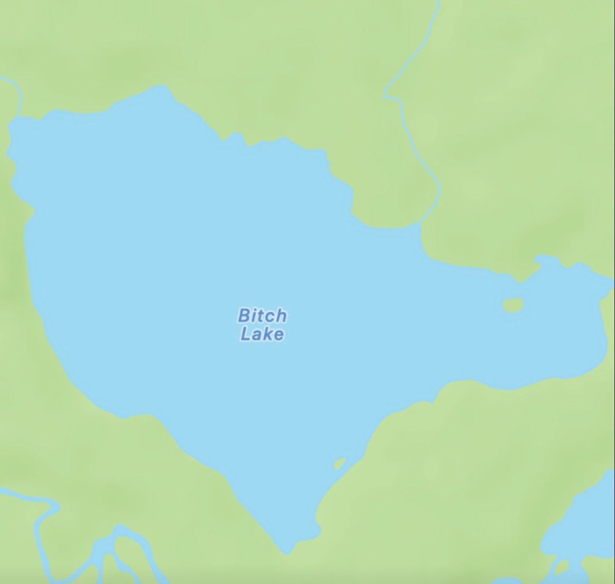 ayeejuju's tweet photo. canada has the craziest lake names 😭 https://t.co/ishTPQXBHV