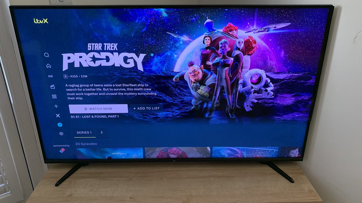Ro8ynUK's tweet photo. A great way to start this month! 🥳 #StarTrekProdigy is now on @ITVX in the UK! 🖖🚀 https://t.co/VMgLChe4ck