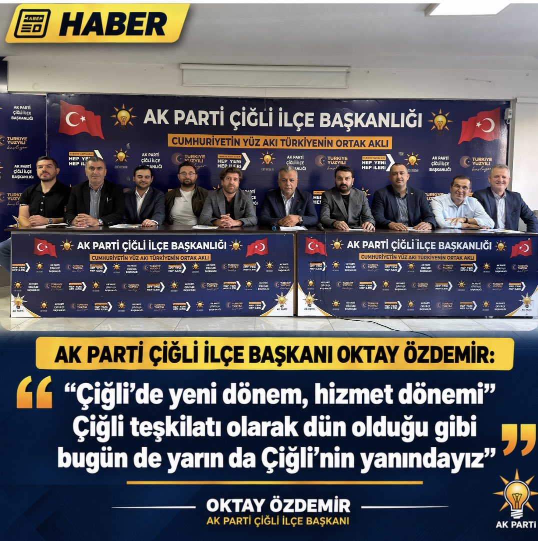 akparti_cigli's tweet photo. Çiğli’de Yeni Dönem Hizmet Dönemi ! https://t.co/wLRdp95yX3