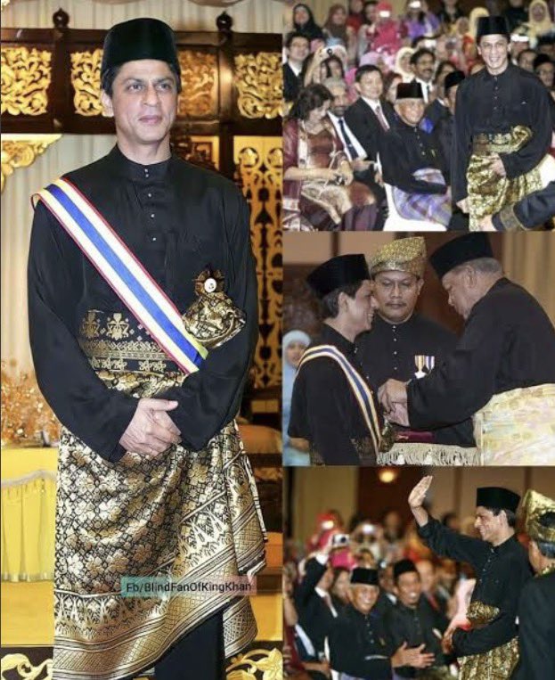 ARIK_TheINDIAN's tweet photo. SRKian FACT of the day :

On 6th December, 2006 SRK was honoured by the GOVERNER of MALACCA with the title of DATUK , equivalent to British knightwood , for promoting MALACCA tourism and contributions to the film industry ,becoming the 1st Indian actor to acheive it !!! https://t.co/FlxjcIXynx