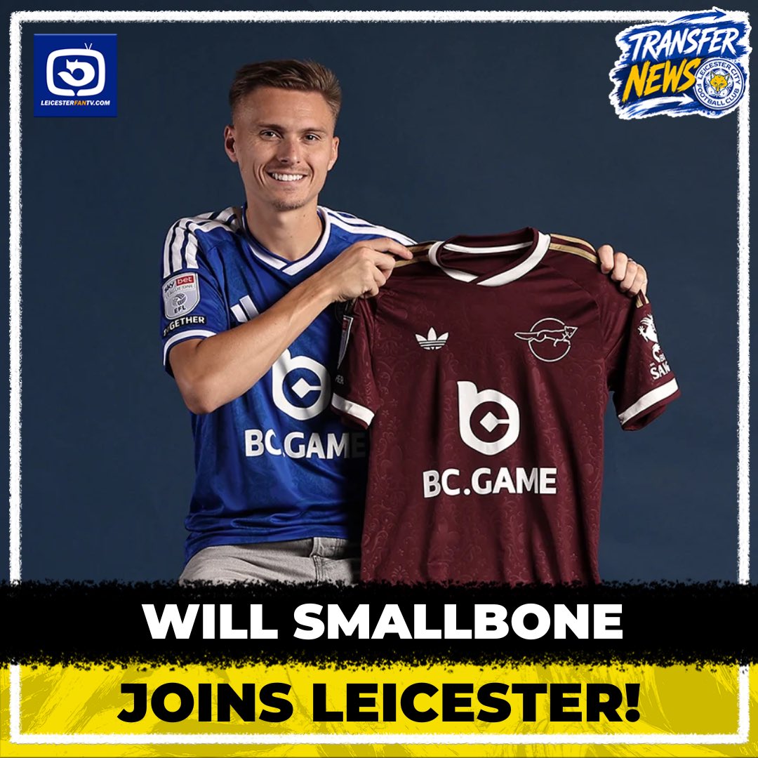 LeicesterFanTV's tweet photo. WILL SMALLBONE JOINS LEICESTER CITY!!
He played a big part for Southampton getting promoted a few years ago…
Now he’s a fox… do you like this transfer?!
Comment your thoughts…
#lcfc #leicester #smallbone #transfer #leagueone https://t.co/tnifIQeU7y