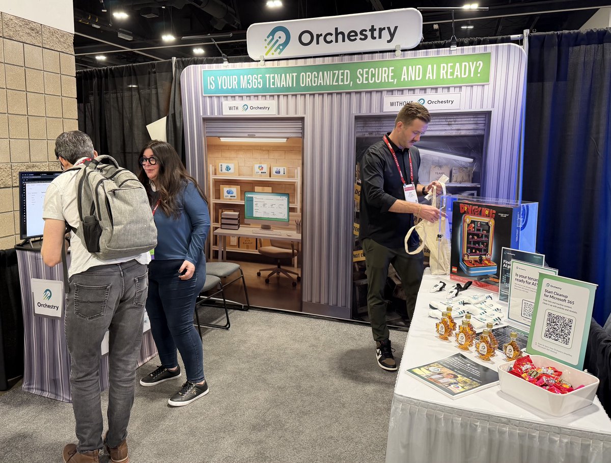 OrchestrySoft's tweet photo. It's our last day at EDUCAUSE in Denver!

Swing by booth #763 to meet the team and grab some swag. Bring the toughest Microsoft 365 challenges your institution is dealing with. We're ready to help you tackle them.

P.S. There's a fun game waiting for you at the booth. 🎯

#EDUCAUSE #HigherEdIT #Microsoft365
