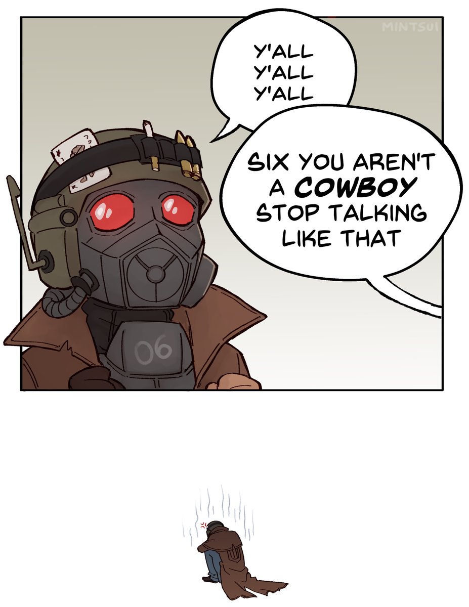 mintsui's tweet photo. im sick of his larp #fnv https://t.co/H79HvGkEqg