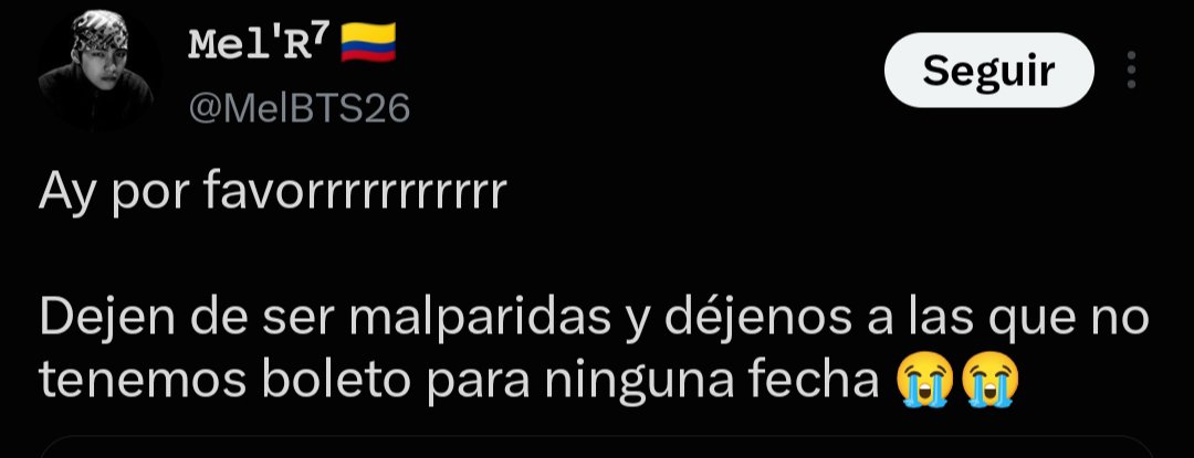 sommessuis's tweet photo. @fleurvantess Alguien: *acosa a los chicos, los empujas y corretea su auto*

Una army latam: bueno pero yo no conseguí entradas https://t.co/miNcX8Qwtd