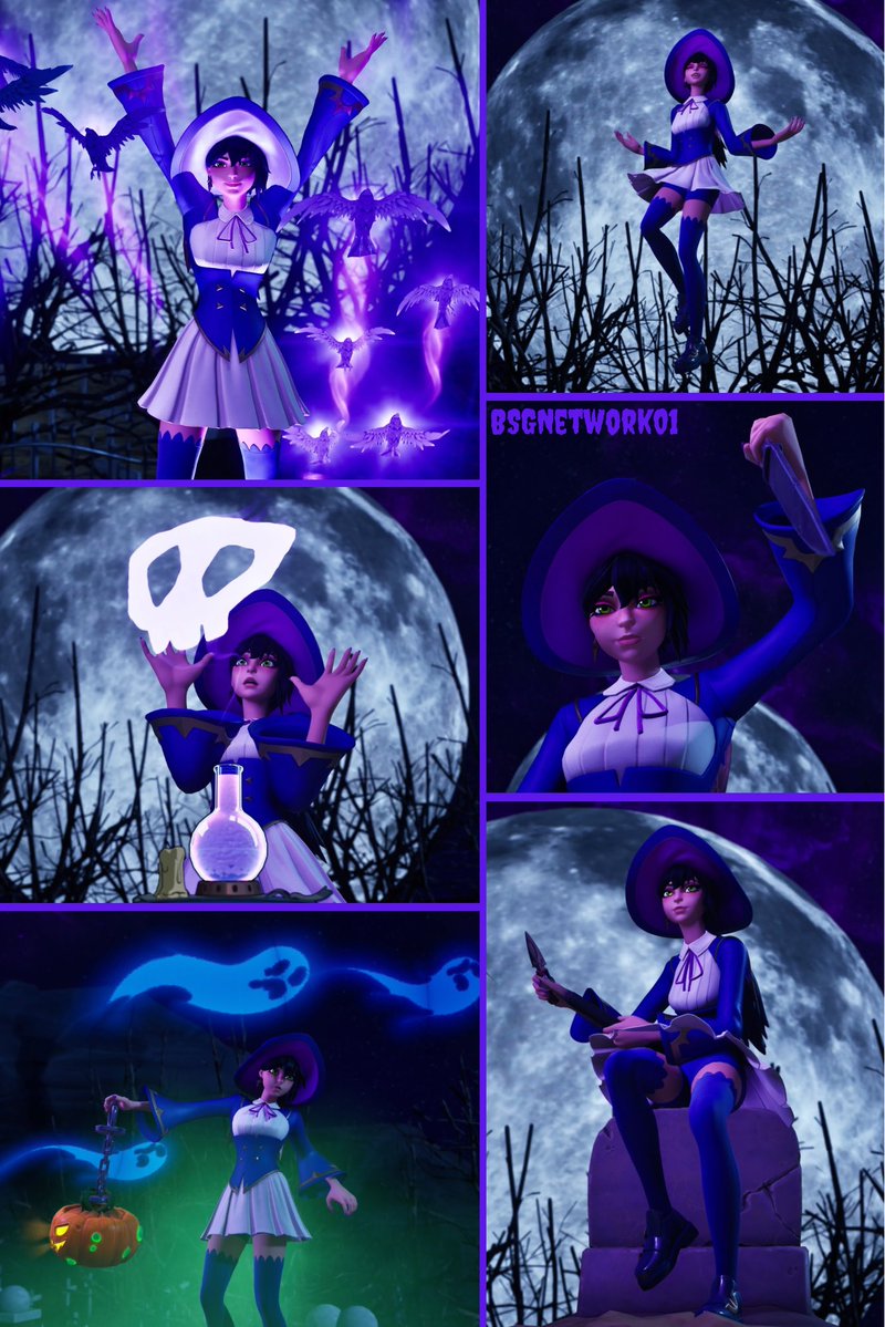 BSGNetwork01's tweet photo. “She’ll put a hex on you” -Helsie Midnight #Fortography

HAPPY OCTOBER EVERYBODY! 🎃👻 https://t.co/ieMk3gQIen