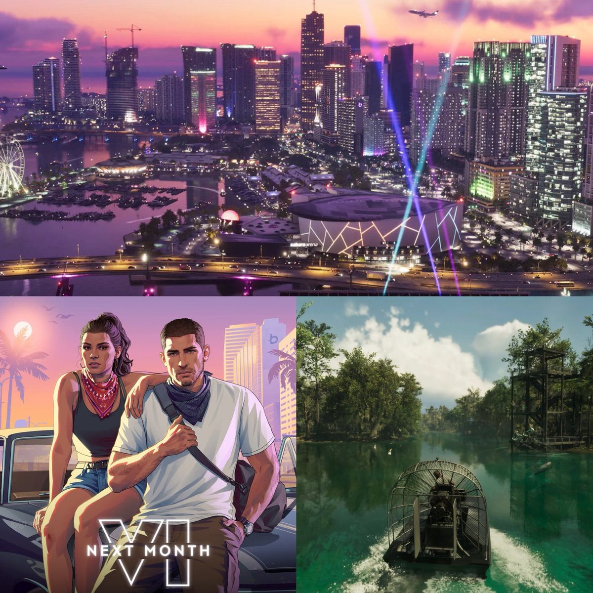 GameBaseDaily's tweet photo. We can finally say it: GTA 6 releases next month! https://t.co/pATQCwXU48
