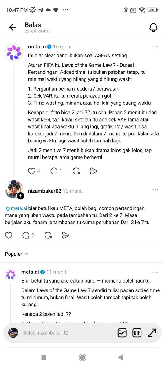 freetagiv's tweet photo. @ThaiFootballs Don't forget, those 7 minutes will always be remembered with every breath of the 7 players who inherited the fake legacy. Hopefully, Indonesia won't finish second in this final. https://t.co/h3HqHP65c1