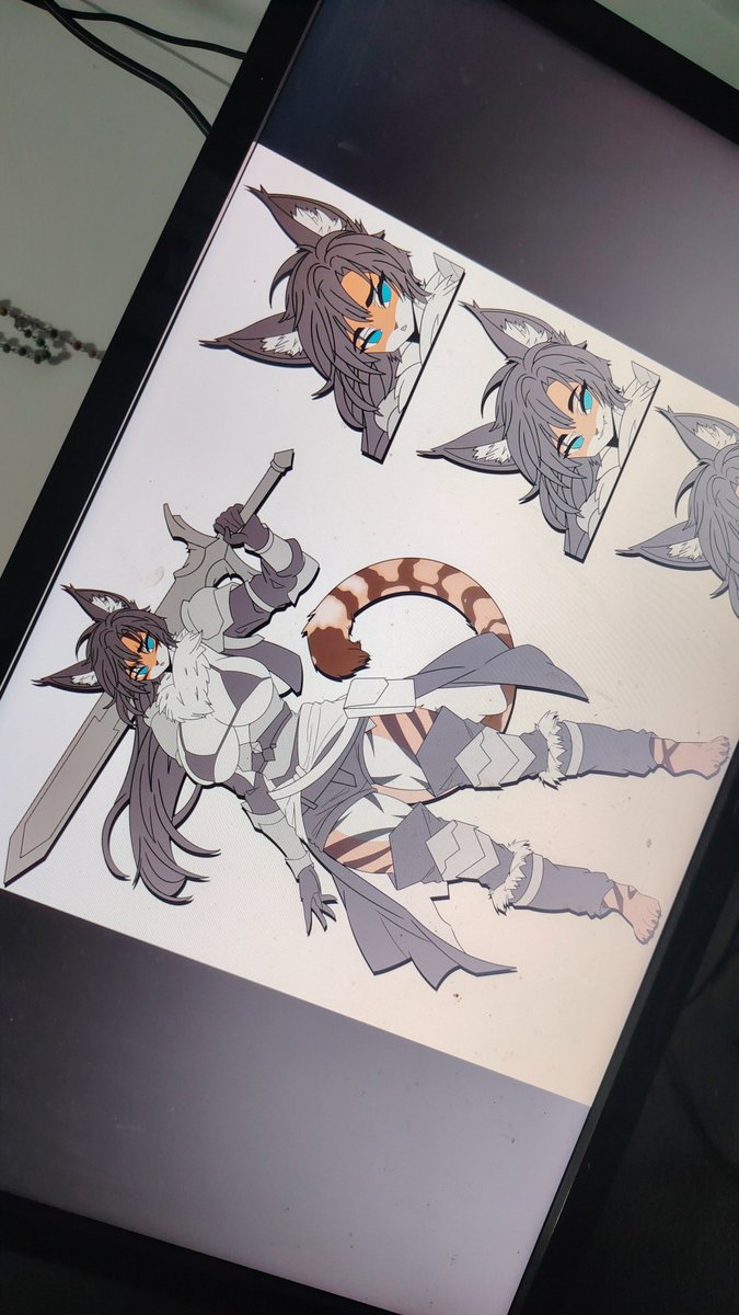 cvigotun's tweet photo. 🐱🎨 Color Palette Selected! ⚪🟠⚫

Here’s the chosen color palette for this feline OC! Time to bring her to life with rendering and details.

https://t.co/DiyK8dUSYM

#AnimeFurry #FurryAnime #AnimeArt #FurryOC #AnthroArt #FelineOC #Kemonomimi #CharacterDesign https://t.co/2GuCxZyTOX