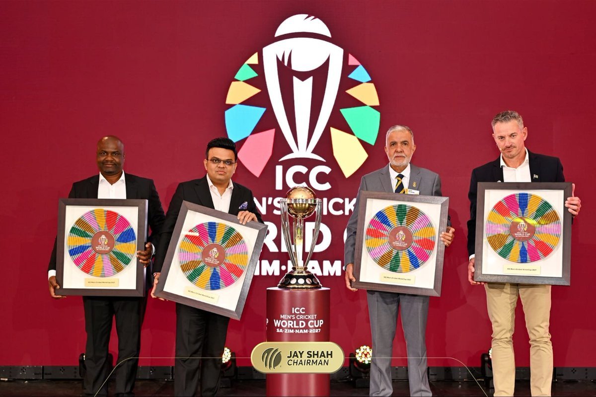 himanii_68's tweet photo. Jay Shah said:

- "The ICC remains committed to making its World Cup events accessible to as many fans as possible, with affordable ticket prices &amp; options that bring families, young people and local communities closer to the action".

#CWC27 #WORLDCUP27 https://t.co/88A87nxTGE