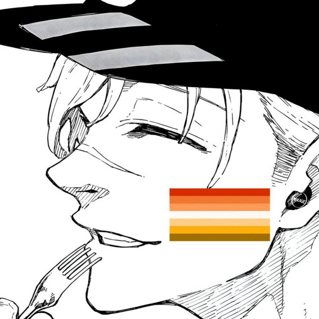 Mikashiiro's tweet photo. Using he/him pronouns for fem Bunny #butchagenda #mybutch #projection https://t.co/fOp6z10n8Y