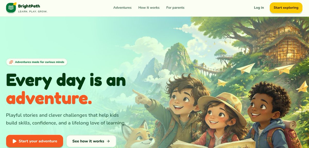 CSGamila's tweet photo. Wonder Trail — an interactive adventure-style roadmap built to make learning feel a little more fun.
Skill Garden: Growing plants that reflect your skill progress.Daily Missions: Complete tasks to unlock surprises.Pip’s Corner: A mood-based companion with day/night mode.#Nextjs https://t.co/BK4B5DccWR