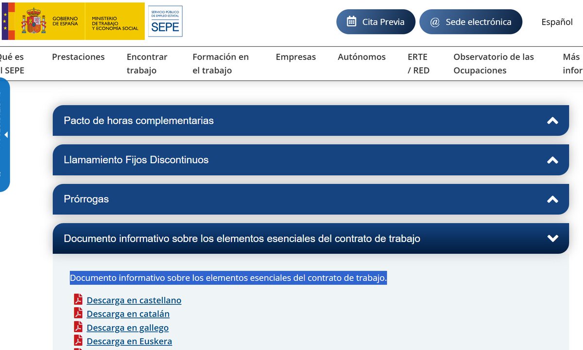 emartinest's tweet photo. ¡IMPORTANTE! Ya disponible el Modelo de Documento Informativo del SEPE con las nuevas obligaciones de información del RD 723/2026 (contratos laborales) que entra en vigor el próximo 5 de octubre
https://t.co/dYepQ1jH37 (Dentro del apartado de Documentación Relacionada) https://t.co/pBA7B7phXW