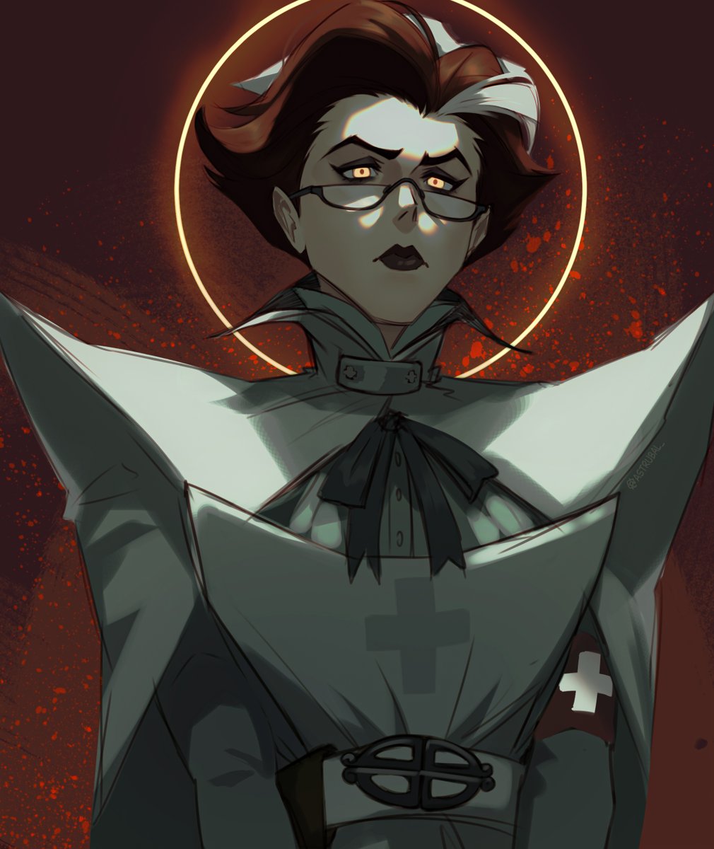 astrubal_'s tweet photo. VOTE NURSE HARROW! 💉
#deadlock #nurseharrow #voteharrow #art https://t.co/Hr297BjBe8