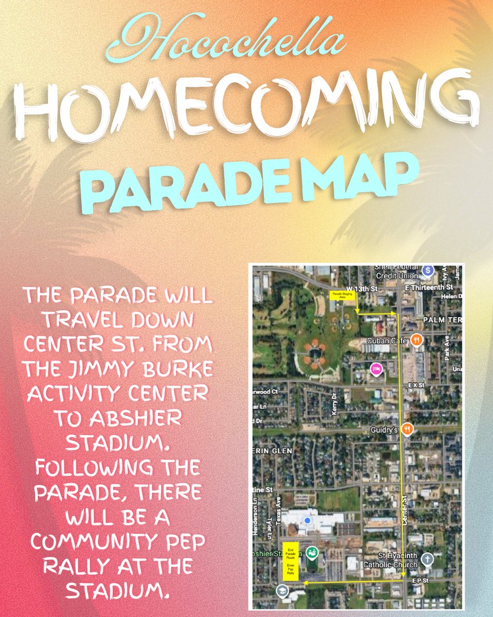 DPISD's tweet photo. It’s Homecoming season, and the celebration begins this Sunday!

The @DPISD_South homecoming parade and community pep rally begins at 5 p.m. on Oct. 4 at the Jimmy Burke Activity Center, with the parade route ending at Abshier Stadium, which will host the pep rally.

#godeer https://t.co/OQNLAbe9cE