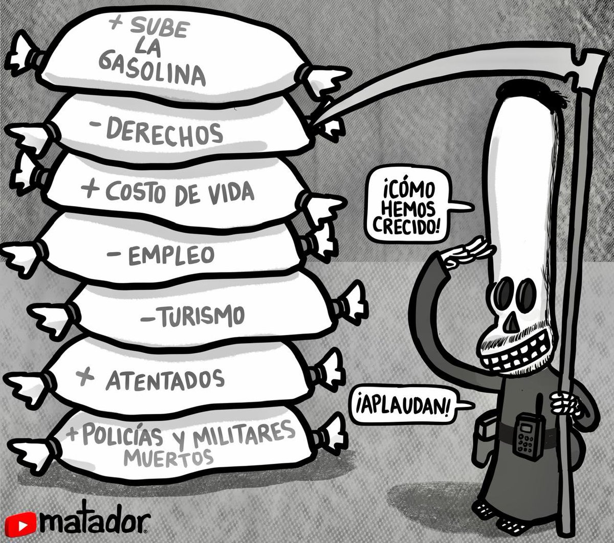 XPost1A's tweet photo. Tremenda caricatura del presifrente Abelardo de la Espriella. Aplaudan. https://t.co/uSJjj5yz5i
