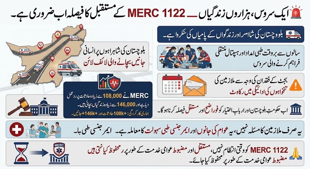 RafiKha85468277's tweet photo. Promises are not enough anymore action is needed
MERC 1122 is serving the people of Balochistan 24/7 and saving precious lives.
We urge the Govt of Balochistan to take immediate action and make MERC 1122 permanent.
The time for action is NOW
#SaveMERC1122 #MakeMERC1122Permanent https://t.co/gNFD0G29Qj