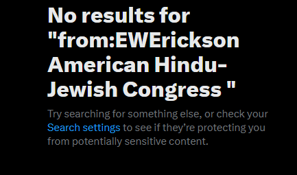 AuronMacintyre's tweet photo. Let's check out Erick's condemnation of the American Hindu-Jewish Congress being hosted at Mar-a-Lago

Oh wait, it doesn't exist because Erick is fine with the GOP being into race and identity

He just believes some groups get this special privilege and others don't https://t.co/OhmZd2Zi7F