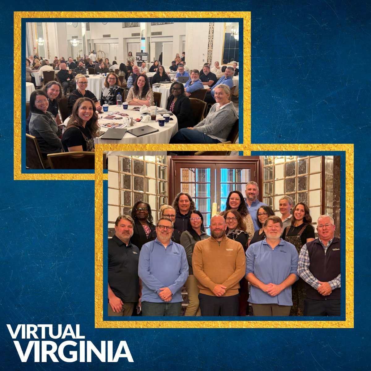 VirtualVirginia's tweet photo. Connecting, collaborating, and shaping the future of online learning! 
Members of our Virtual Virginia team are in Milwaukee attending the Virtual Learning Leadership Alliance (VLLA) Conference. 
Together, we’re expanding opportunities for students everywhere! 
#VirtualVirginia https://t.co/DPlQ3yDnh3