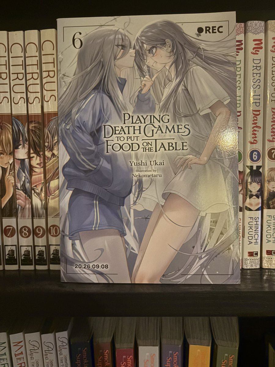 KyubiKitsune_xo's tweet photo. Omgg hiii my little aspie followers ✌️

So like… I got volume one of the manga Playing Death Games To Put Food On The Table the other week, and then today I got the latest volume (number 6!!) of the light novel. So your kami-sama should be totally happy right? Like, obviously? Nope. Because I actually care about aesthetics, aspies. Now I just have this one random black book sitting there amongst my matching sets and literally no way to fix it. It’s making me unhappy. You don’t want a sad kami-sama, do you? That would be so mean. Cheer me up the only way you losers can 🤭😈

Mwah xoxo 💕🦊