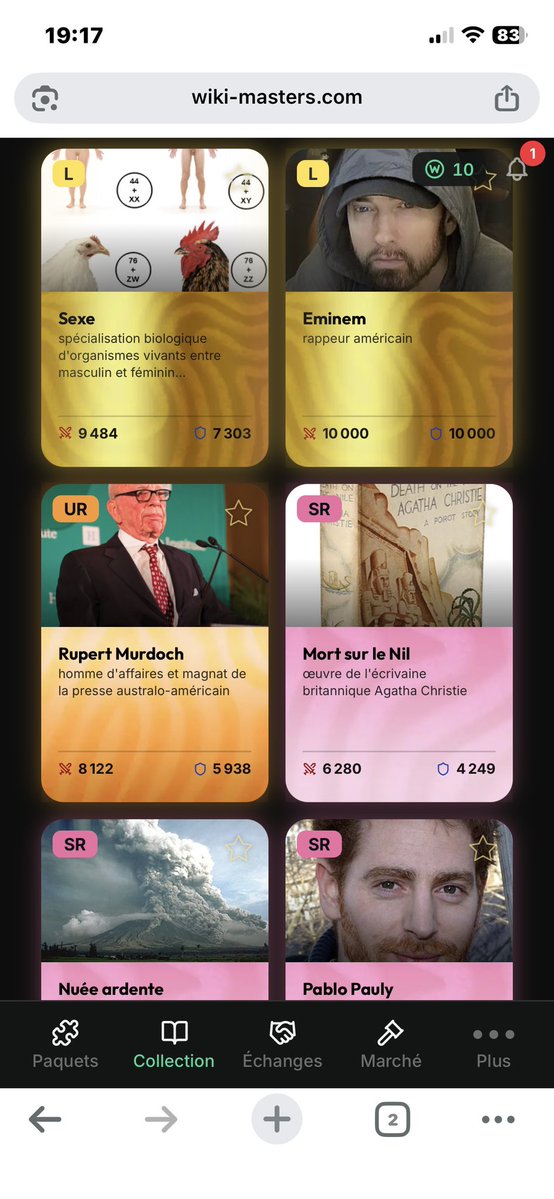 Nokkks's tweet photo. J’ai Eminem et la carte sexe sur wikimaster pour ceux que sa intéresse envoyer vos pseudo 

J’accepte les échange contre Hitler, la Shoah, ou même Himmler, Goebbels, Göring https://t.co/g3aRxyimZR