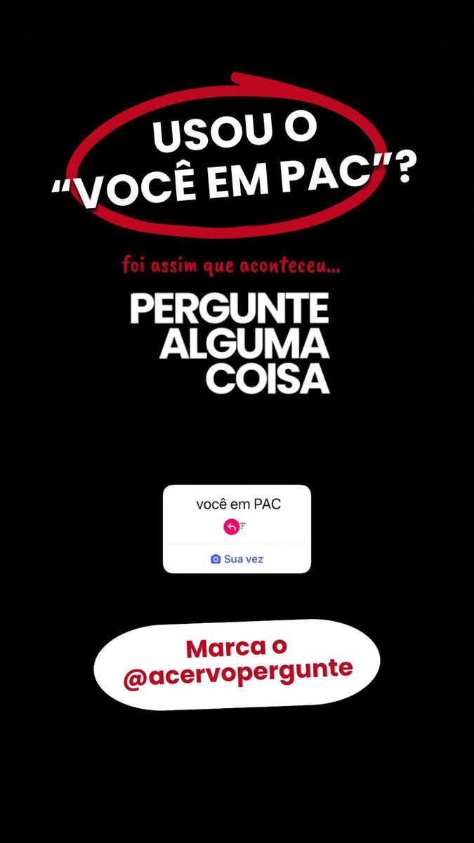 acervopergunte's tweet photo. Estamos entrando na penúltima semana de Pergunte Alguma Coisa em São Paulo…😭 

E para relembrar momentos que vivemos nessa temporada o acervo criou um template no instagram para postarem! 

Se você postar utilizando marca o acervo!! Queremos ver🤍 
🔗 https://t.co/IjyEN0avra https://t.co/krjmCv4hq1