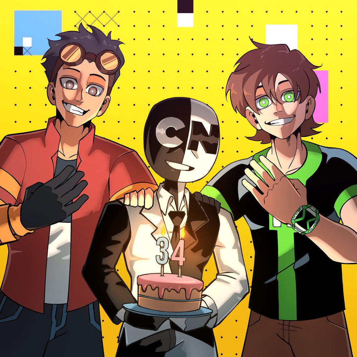 Duckz_art's tweet photo. HAPPY 34th BIRTHDAY CN 🍰🥳‼️
#cartoonnetwork https://t.co/Fmn5Z5X5ug