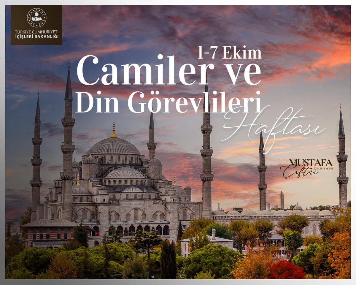 mustafaciftcitr's tweet photo. MİHRAPTAN GÖNÜLLERE UZANAN HİZMET

Ezan-ı Muhammedî’nin semalarımızda yankılanmasına, Kur’an-ı Kerim’in nesilden nesile aktarılmasına, camilerimizin ilim, irfan ve kardeşlik ocağı olarak yaşatılmasına gönül veren din görevlilerimiz, milletimizin manevi hayatında müstesna bir yere sahiptir.

Mihrabın, minberin ve kürsünün vakarını taşıyan imam hatiplerimizden müezzin kayyımlarımıza, Kur’an kursu öğreticilerimizden vaizlerimize kadar bütün din görevlilerimizin Camiler ve Din Görevlileri Haftası’nı gönülden tebrik ediyorum.

Ahirete irtihal eden hocalarımızı rahmetle yâd ediyor; ömrünü Kur’an’a, camiye ve milletimize hizmete vakfeden tüm din görevlilerimize şükranlarımı sunuyorum. Allah her birinden razı olsun.

Rabbimiz ezanlarımızı dindirmesin, minarelerimizi mahzun bırakmasın, gönüllerimizi Kur’an’ın nurundan ayırmasın.