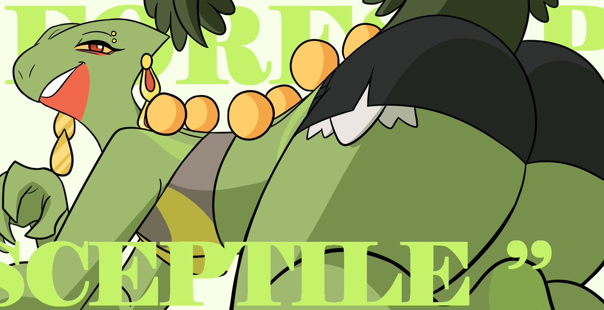nerdyreindeer's tweet photo. happy sceptile day 💖💖💖 https://t.co/heRiijgehR